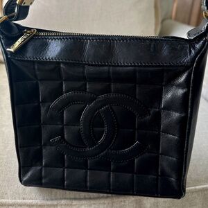 RETIRED   Chanel Chocolate Bar One Shoulder Bag